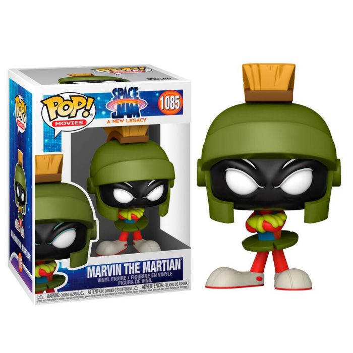 Funko Pop Cine Space Jam 2 - Marvin El Marciano, Colección Space Jam, Figura de Vinilo 9cm 0 Funko Pop Cine Space Jam 2 - Marvin El Marciano, Colección Space Jam, Figura de Vinilo 9cm 0