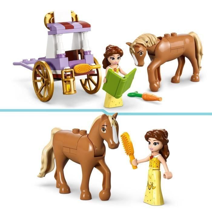 LEGO 43233 Disney Princess La Historia de Bella - El Carruaje, Juguete con Mini Muñeca Princesa, La Bella y la Bestia 2 LEGO 43233 Disney Princess La Historia de Bella - El Carruaje, Juguete con Mini Muñeca Princesa, La Bella y la Bestia 2