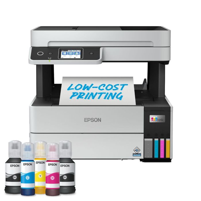 Epson EcoTank Pro ET-5185 Impresora Inyección Tinta Color A4 4800x1200 DPI 37 ppm Negro 23 ppm Color Duplex WiFi Ethernet