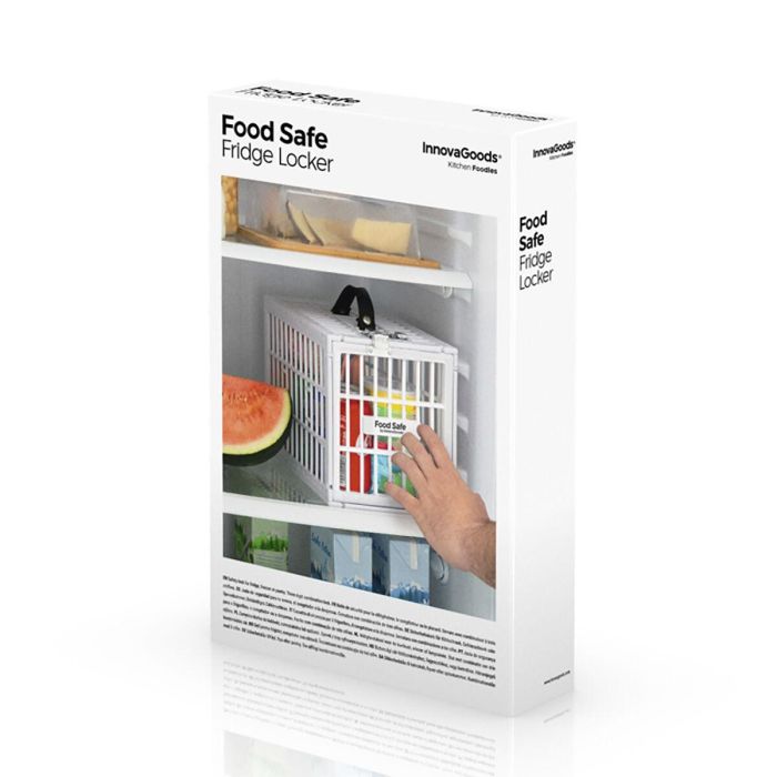 Jaula de Seguridad para Neveras Food Safe InnovaGoods 1 Jaula de Seguridad para Neveras Food Safe InnovaGoods 1