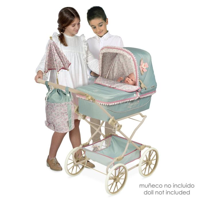 Carrito para Muñecas Decuevas Reborn Provenza Sombrilla Plegable 40 x 90 x 90 cm 2 Carrito para Muñecas Decuevas Reborn Provenza Sombrilla Plegable 40 x 90 x 90 cm 2