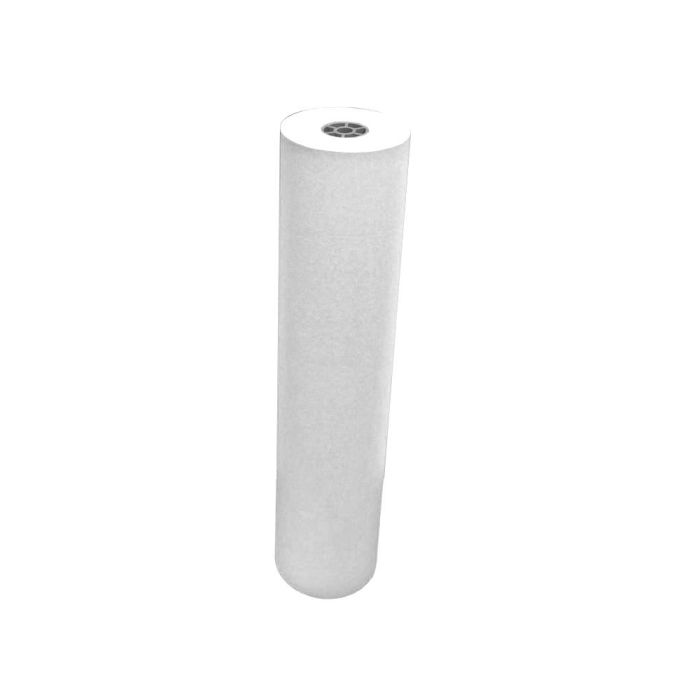 Papel Kraft Verjurado Liderpapel Blanco Ancho 1Mt Longitud 165 Mt Gramaje 60 gr Peso 10 kg 1