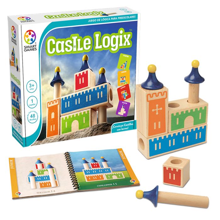 Juego De Ingenio Castle Logix Sg030Es Smart Games