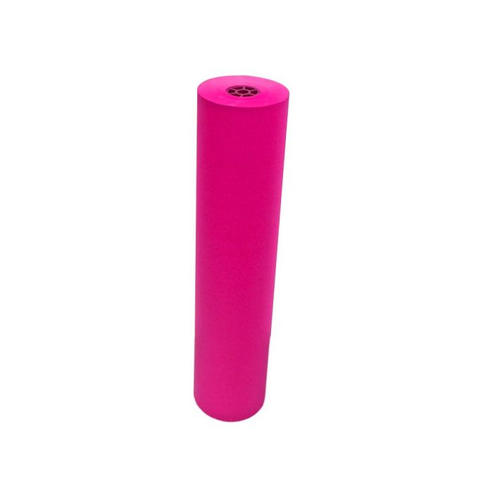 Papel Kraft Verjurado Liderpapel Fucsia Ancho 1 Mt Longitud 150 Mt Gramaje 65 gr Peso 10 kg