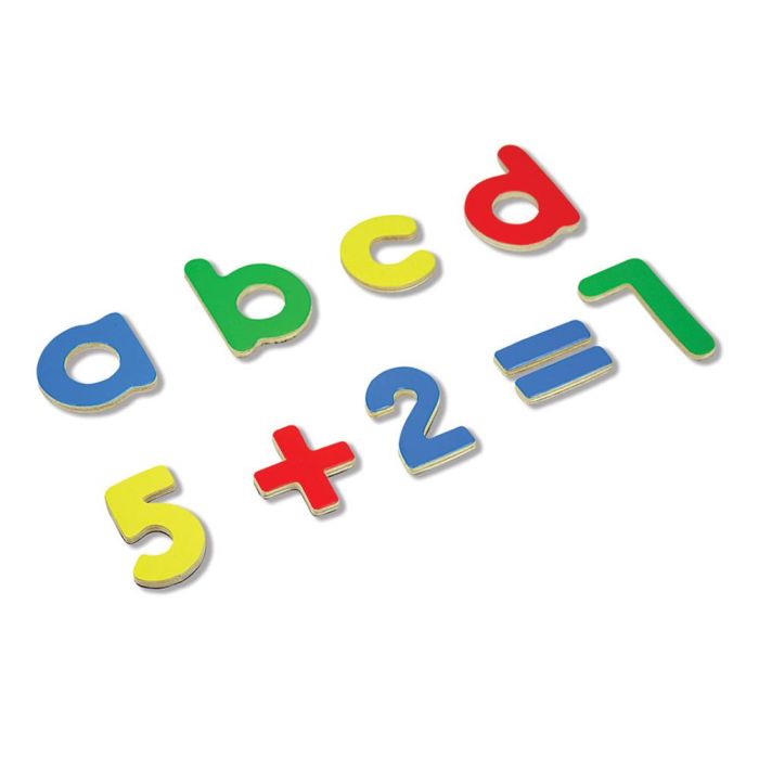 Juego Andreutoys Letras Y Numeros Magneticos 75 Piezas 20,6x19X4,5 cm 1