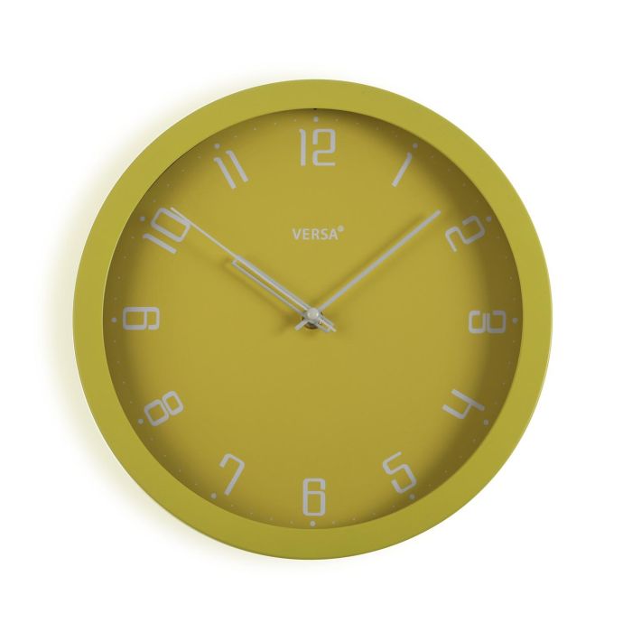 Reloj Amarillo Versa 30 cm - Movimiento silencioso OSTAR (2 Unidades) Reloj Amarillo Versa 30 cm - Movimiento silencioso OSTAR (2 Unidades)