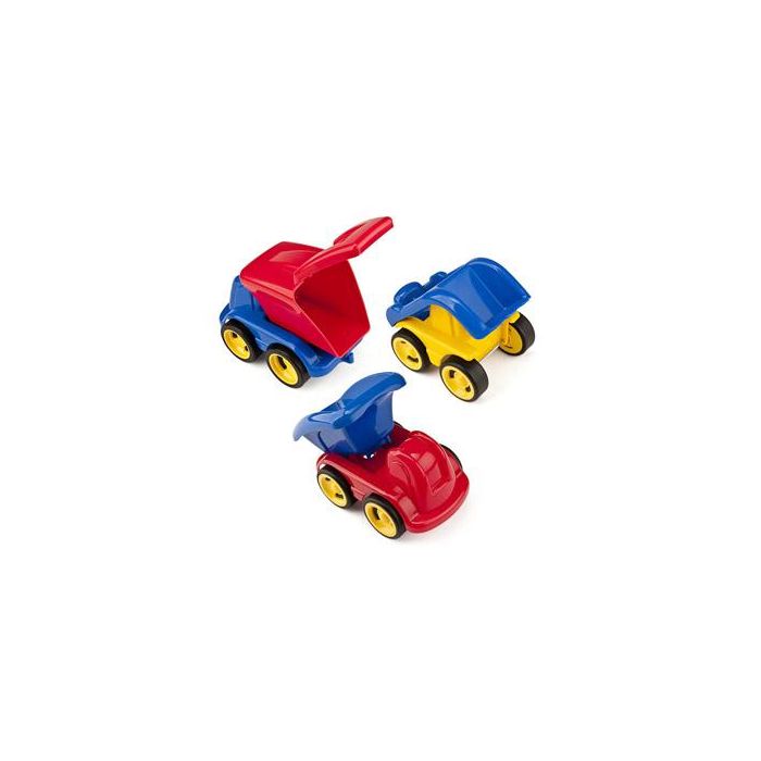 Juego Miniland Minimobil Dumpy 6 Vehiculos