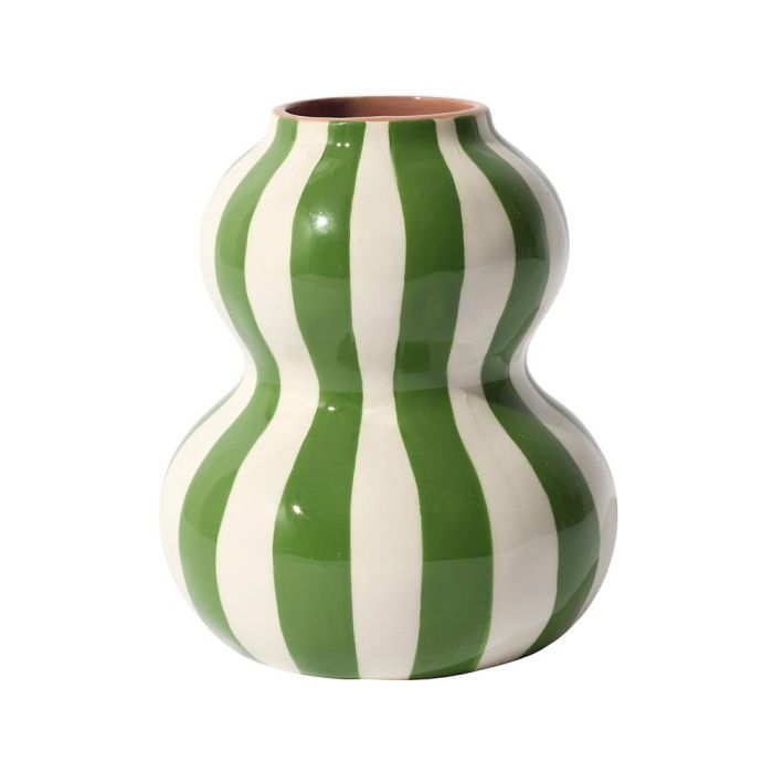 Home Deco Factory Jarrón Dolce Vita, Jarrón de Cerámica, Altura 15 cm, Decoración de Hogar 3