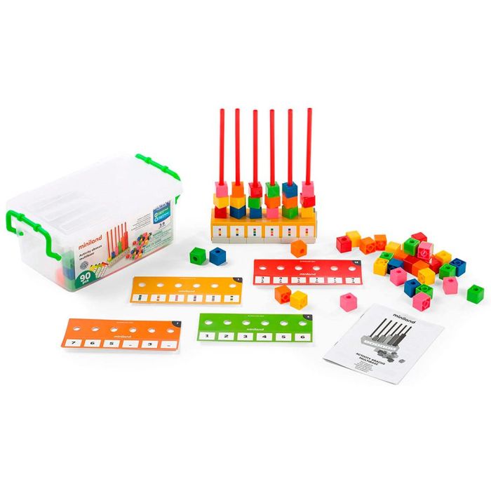 Juego Miniland Abacus Multibase 90 Piezas 1