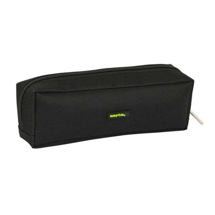 Estuche Escolar Safta Surf Negro (21 x 8 x 8 cm) 4 Estuche Escolar Safta Surf Negro (21 x 8 x 8 cm) 4