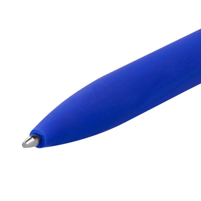 Boligrafo Liderpapel Soft Touch Retractil 1,0 mm Tinta Azul 12 unidades 1