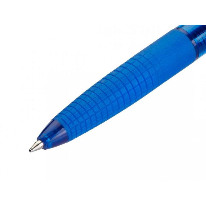 Boligrafo Pilot Super Grip G Azul Retractil Sujecion De Caucho Tinta Base De Aceite 12 unidades 2