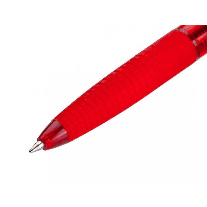 Boligrafo Pilot Super Grip G Rojo Retractil Sujecion De Caucho Tinta Base De Aceite 12 unidades 2