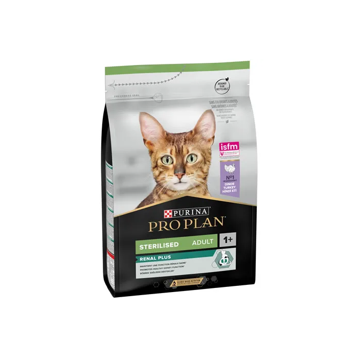 Purina Proplan Feline Sterilised Pavo 1,5 kg - Alimento para gatos esterilizados, alto en proteína, bajo en grasa Purina Proplan Feline Sterilised Pavo 1,5 kg - Alimento para gatos esterilizados, alto en proteína, bajo en grasa
