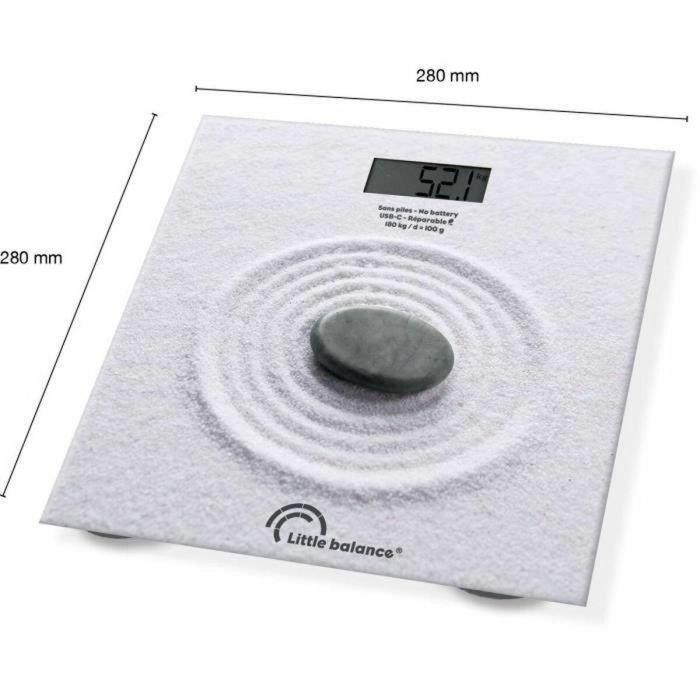 Báscula personal - LITTLE BALANCE - USB-C - Zen 3 Báscula personal - LITTLE BALANCE - USB-C - Zen 3