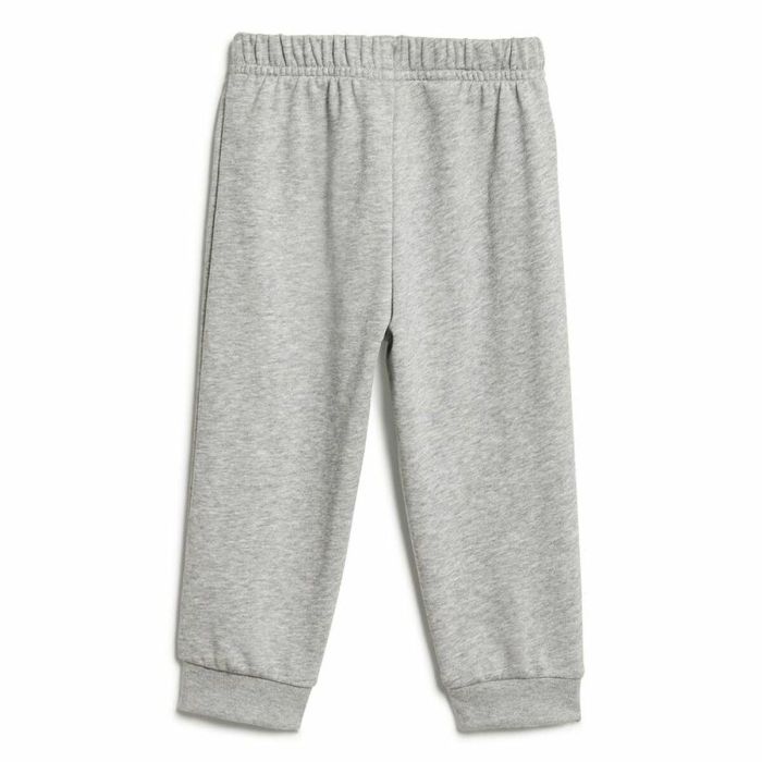 Chándal Infantil Adidas Essentials Colorblock Gris Rosa 3