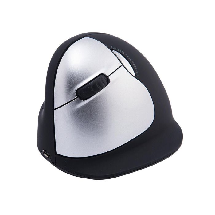 Ratón Ergonómico Óptico R-Go RGOHELELAWL Negro Ratón Ergonómico Óptico R-Go RGOHELELAWL Negro