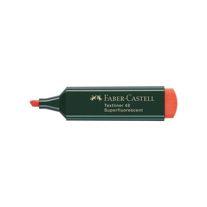 Faber Castell Marcador Fluorescente Textliner 48 Naranja