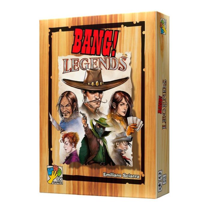 dV Giochi Bang! Legends EEDVBA11 Juego de Cartas Colección Bang! Español