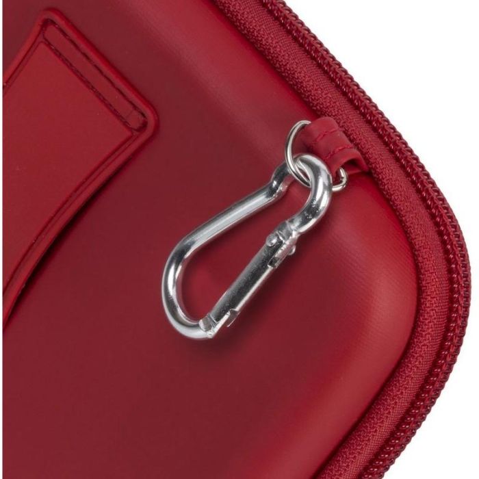 Riva Festplattentasche Davos 2,5"HDD Harts. rot 9101 6