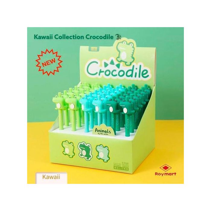 Roymart Bolis Cocodrilo Click Pen Surtidos Expositor 36 Ud Roymart Bolis Cocodrilo Click Pen Surtidos Expositor 36 Ud