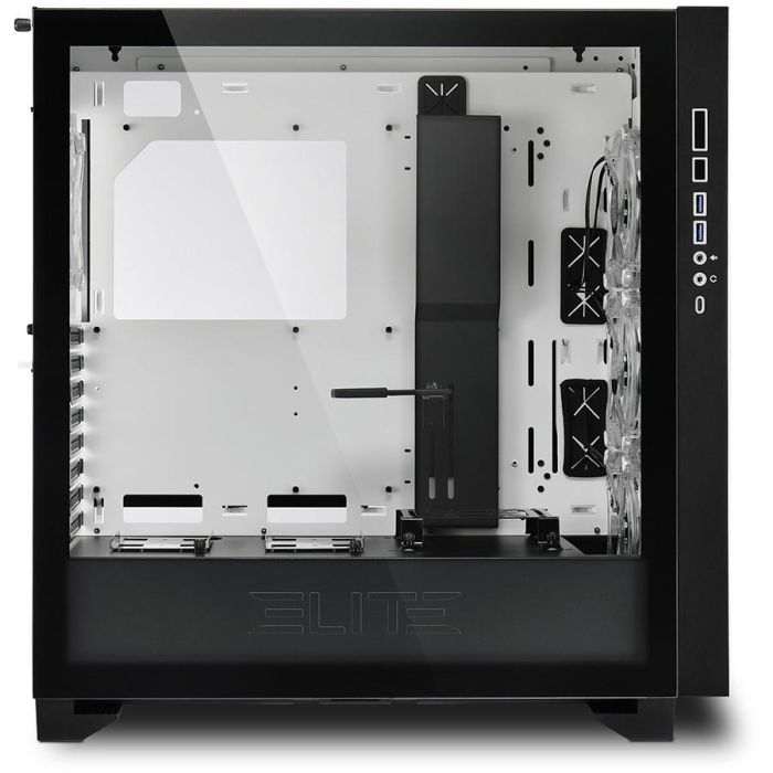 SHARKOON CA300T Elite Shark Chasis ATX/E-ATX Torre 2 Paneles Cristal Templado Blanco 5 SHARKOON CA300T Elite Shark Chasis ATX/E-ATX Torre 2 Paneles Cristal Templado Blanco 5