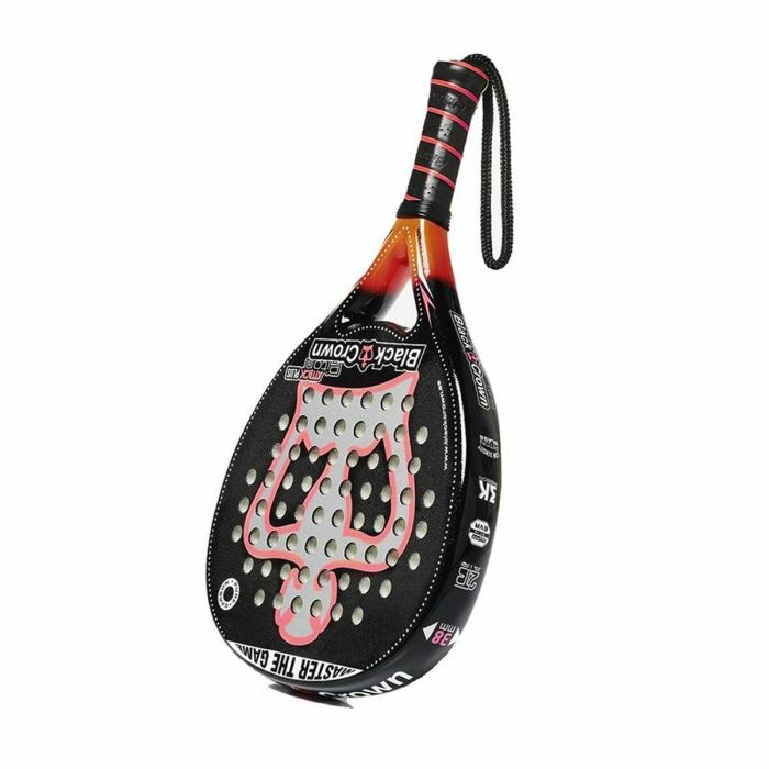Pala de Pádel Black Crown Piton Attack Plus Negro 1 Pala de Pádel Black Crown Piton Attack Plus Negro 1