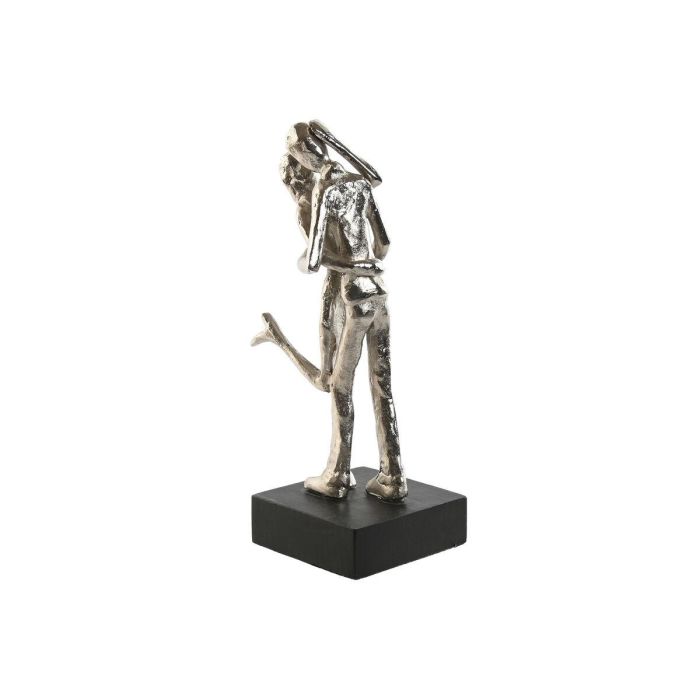 Figura Urban DKD Home Decor Plateado Negro 10 x 29 x 14 cm 1