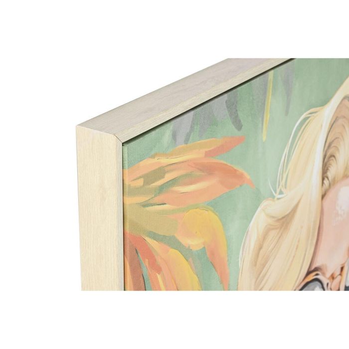 Lienzo Home ESPRIT Azul Verde 82,5 x 3,5 x 122,5 cm (2 Unidades) 3