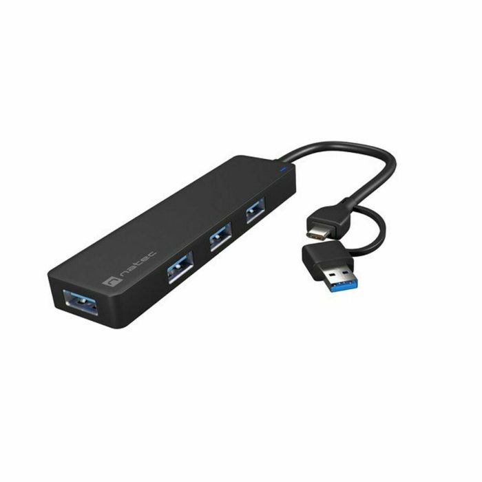 Hub USB Natec NHU-2023 Negro