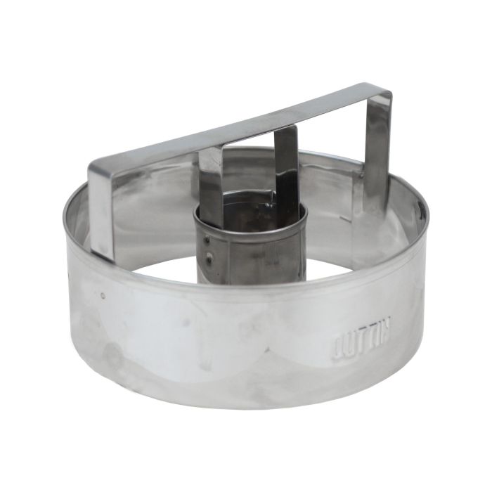 Molde para rosquillas de acero, 10 cm - Quttin (24 Unidades) 4 Molde para rosquillas de acero, 10 cm - Quttin (24 Unidades) 4