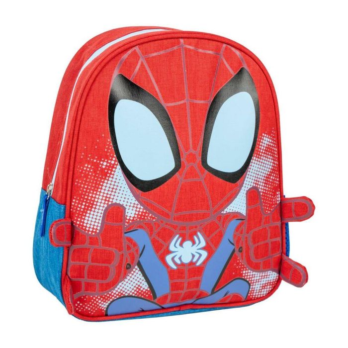 Mochila infantil escolar spidey 15.5 x 30.0 x 1.0 cm