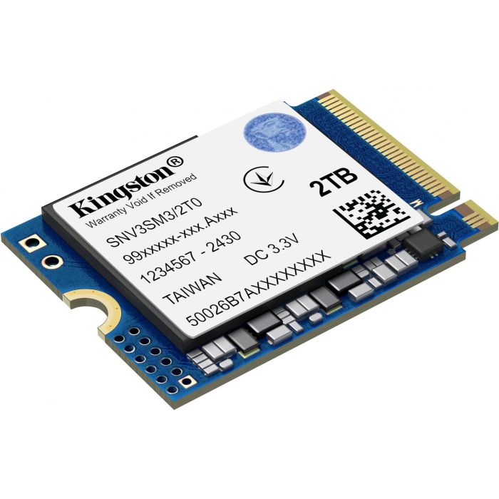 Kingston M.2 2000G NV3 2230 NVMe SSD Interno - Almacenamiento de Alto Rendimiento para PC y Portátiles 1 Kingston M.2 2000G NV3 2230 NVMe SSD Interno - Almacenamiento de Alto Rendimiento para PC y Portátiles 1