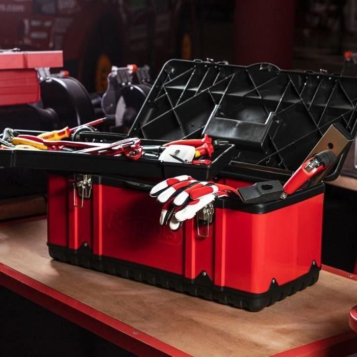 KS TOOLS Caja de herramientas bimateriales 47x23.8x20.3cm 2 KS TOOLS Caja de herramientas bimateriales 47x23.8x20.3cm 2