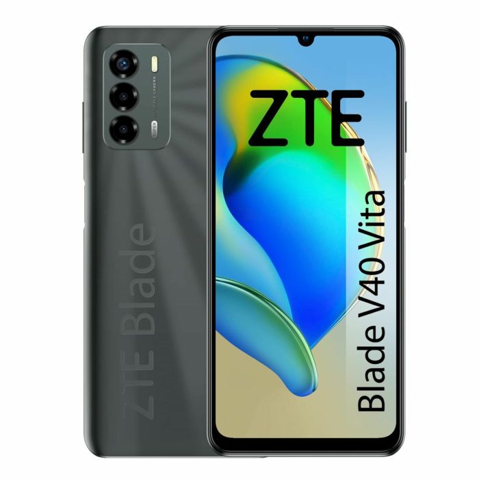 Smartphone ZTE ZTE Blade V40 Vita 6,74" 4 GB RAM 128 GB Negro 128 GB Octa Core 4 GB RAM 6,74" Smartphone ZTE ZTE Blade V40 Vita 6,74" 4 GB RAM 128 GB Negro 128 GB Octa Core 4 GB RAM 6,74"
