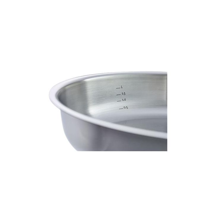 Crispy Steelux® Pro Sarten Sin Tapa Acero 28Cm FISSLER 121-402-28-100/0 7