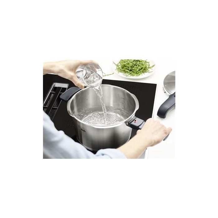 Vitavit® Premium Set Ollas A Presión 22Cm – 6,5L + 3,5L Cestillo + Trípode + Tapa FISSLER 622-412-13-090/0 14