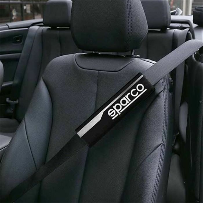 Almohadillas para Cinturón de Seguridad Sparco SPC1207BK Negro 1