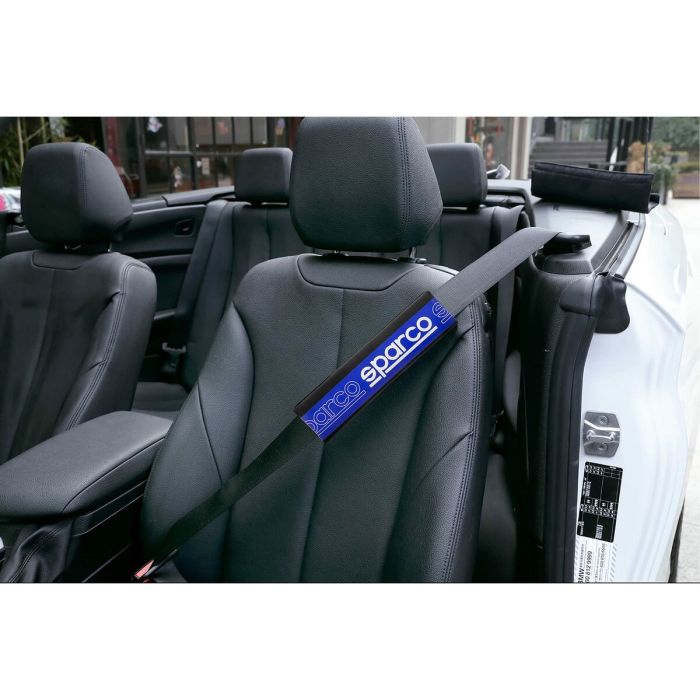 Almohadillas para Cinturón de Seguridad Sparco SPC1208BL Azul 2
