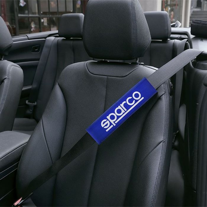 Almohadillas para Cinturón de Seguridad Sparco SPC1209BL Azul 1