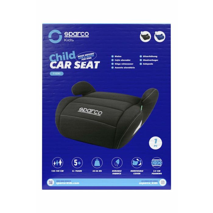 Alzador para Coche Sparco F100KI Negro 6