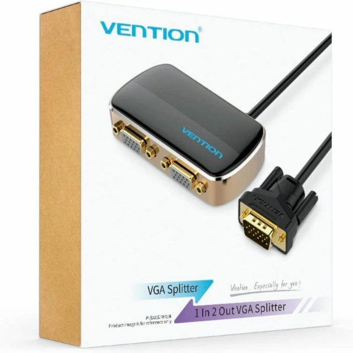 Conmutador VGA con 2 Puertos Vention DBABF 1 m 1