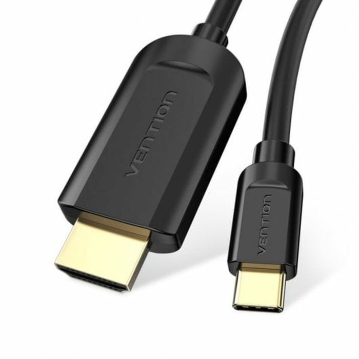 Cable USB-C a HDMI Vention CGUBG Negro 1,5 m 2