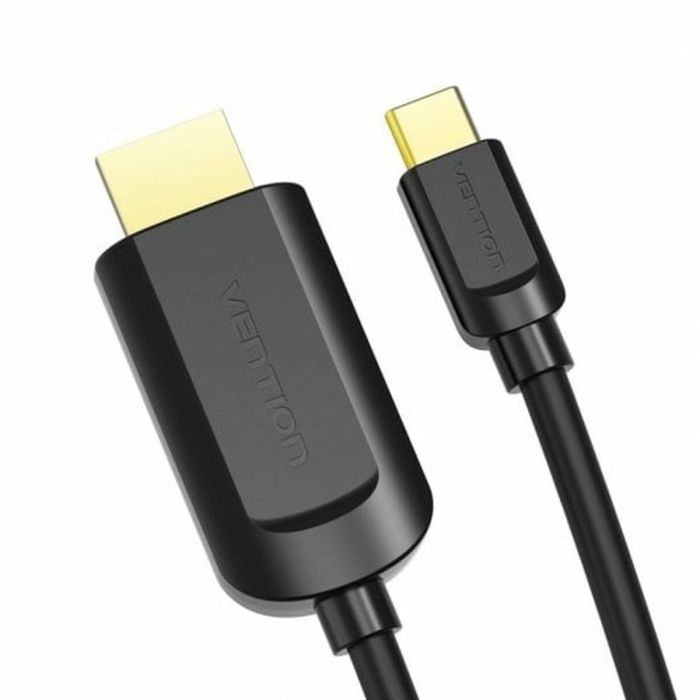 Cable USB-C a HDMI Vention CGUBG Negro 1,5 m 1