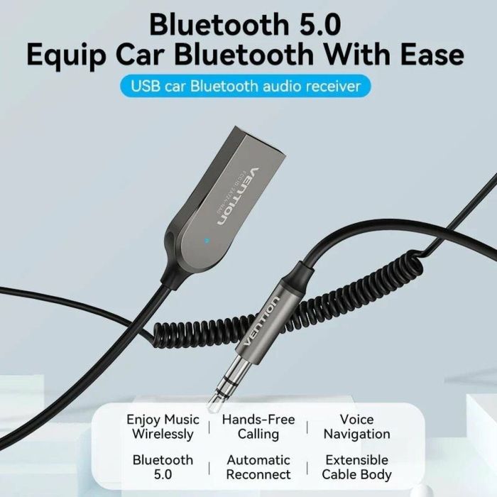 Transmisor-Receptor de Audio Bluetooth Vention NAGHG 3