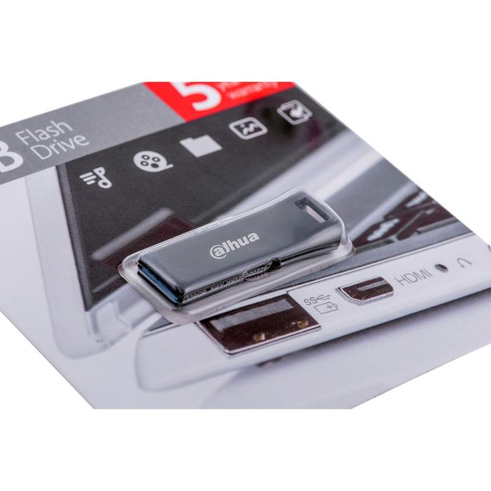 Memoria USB Dahua USB-U156-32-128GB Gris USB 3.2 128 GB 