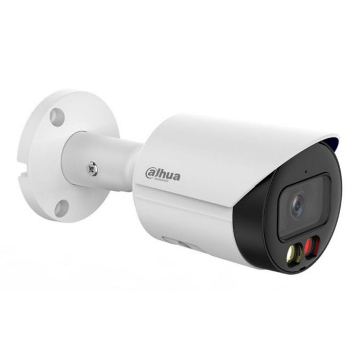 (DH-IPC-HFW2449SP-S-IL-0280B) DAHUA CÁMARA IP BULLET LITE WIZSENSE SERIE 2 4MP CON INTELIGENCIA ARTIFICIAL FULL-COLOR PAL LED IR &amp; LUZ BLANCA 2.8MM 2ª GEN POE