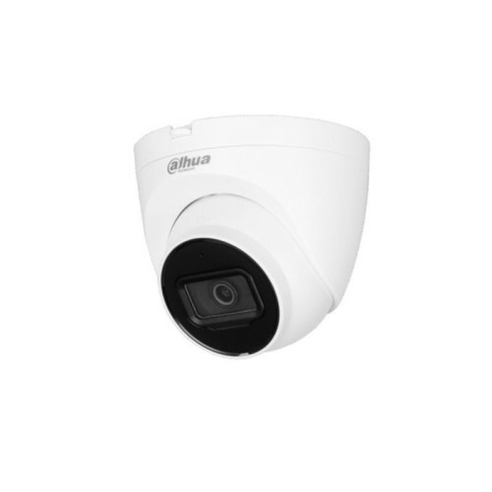 (Dh-Ipc-Hdw2841Tp-S-0280B) Dahua Cámara Ip Turret Wizsense Lite Serie 2 8Mp Ir 30M Wdr Soporta Microsd 256Gb con Inteligencia Artificial Micrófono Incorporado 2.8Mm