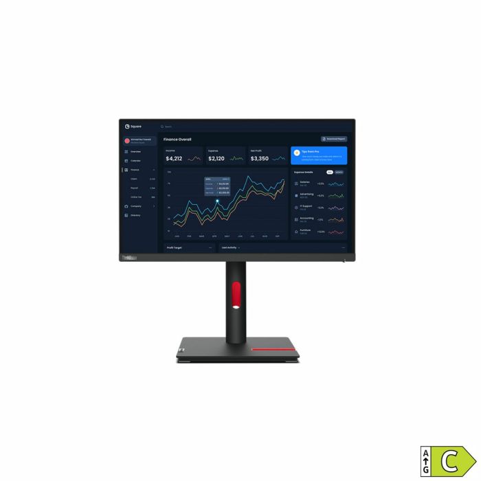 Monitor Lenovo ThinkVision T22i-30 21,5" LED IPS 60 Hz 50-60 Hz 9