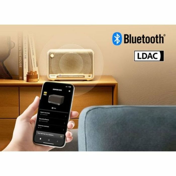 Altavoz Bluetooth Portátil Edifier Blanco 3